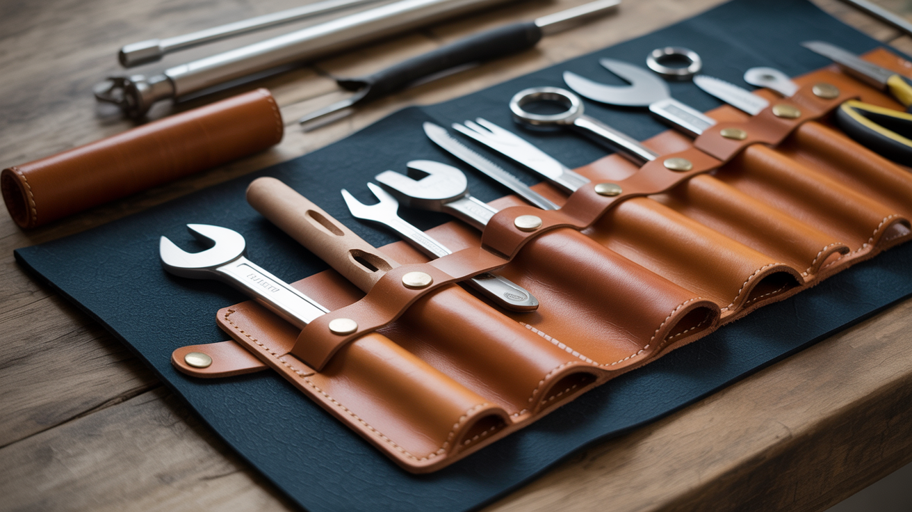 How to Make a Leather Tool Roll or Pouch