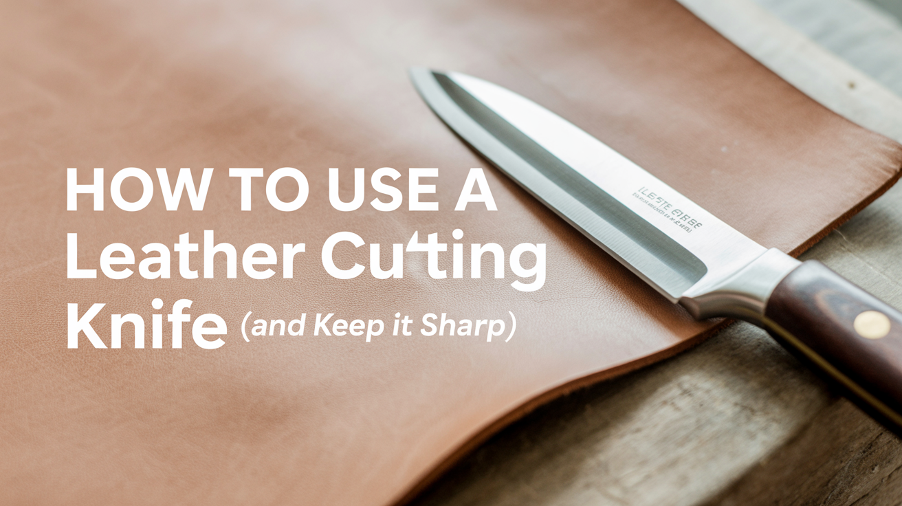 How to Use a Leather Cutting Knife (and Keep It Sharp)
