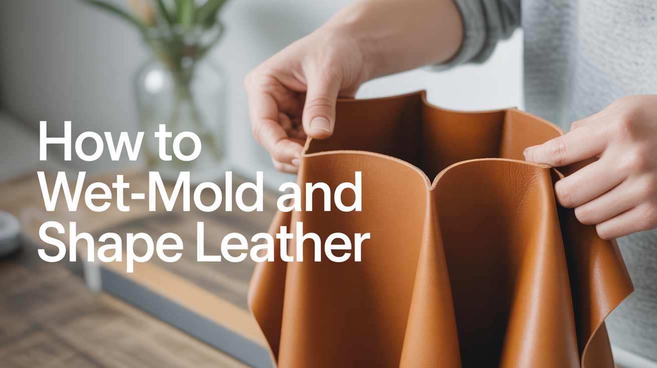 How to Wet-Mold and Shape Leather